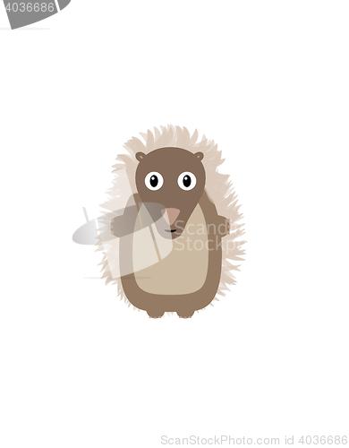 Image of Funny hedgehog character