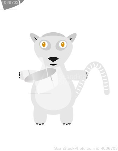 Image of Funny lemur character