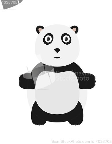 Image of Funny panda character