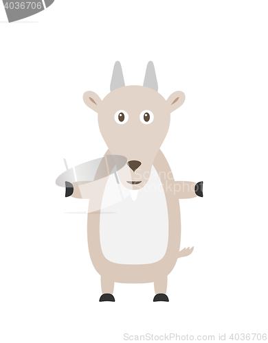 Image of Funny goat character