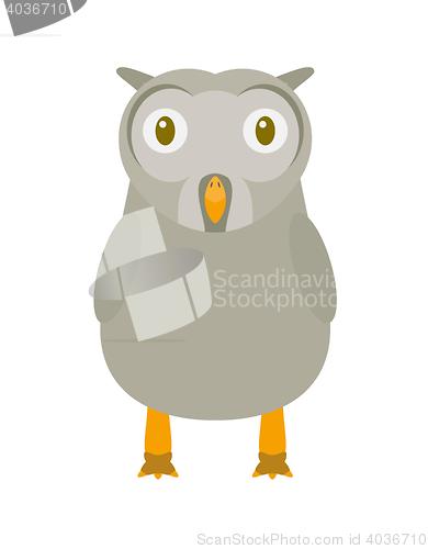 Image of Funny owl character