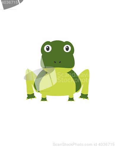 Image of Funny frog character