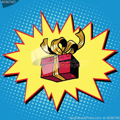 Image of Christmas or Valentine gift box