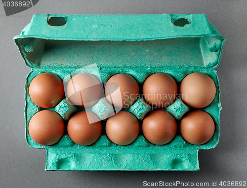 Image of natural fresh eggs