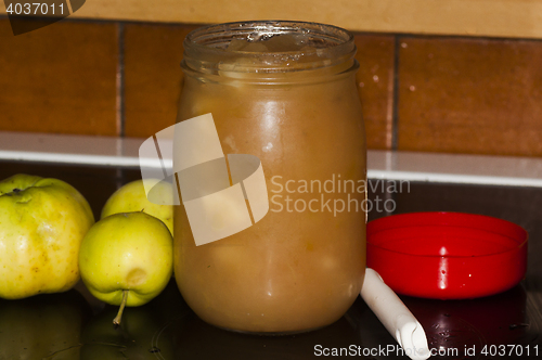 Image of making apple sauce