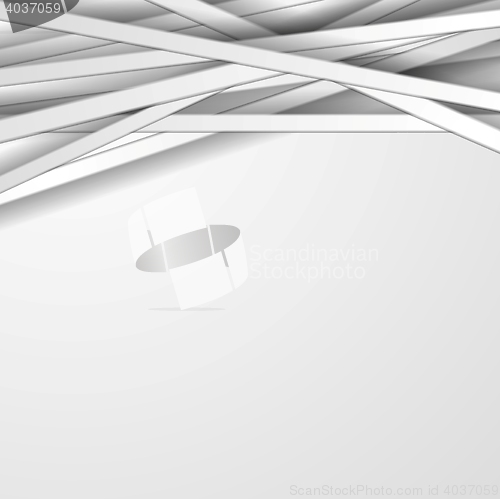 Image of Abstract grey background with stripes