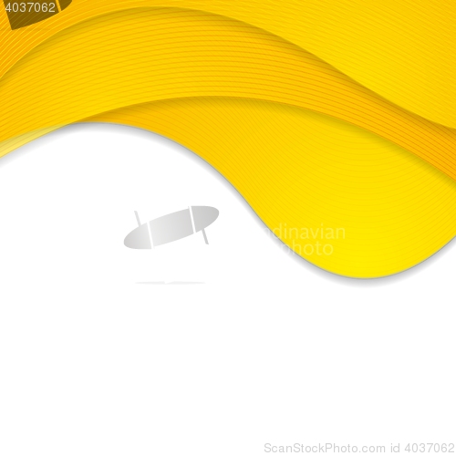 Image of Orange corporate wavy background