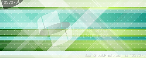 Image of Abstract tech minimal banner design