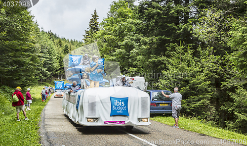 Image of Ibis Budget Hotels Caravan - Tour de France 2014