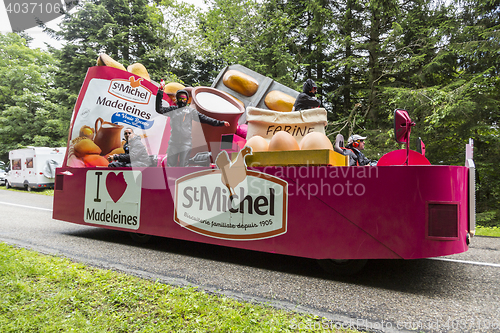 Image of The Car of St. Michel Madeleines - Tour de France 2014