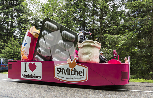 Image of The Car of St. Michel Madeleines - Tour de France 2014