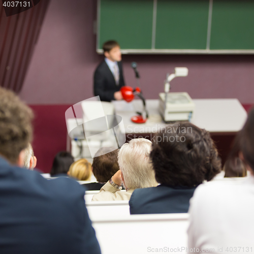 Image of Lecture at university.