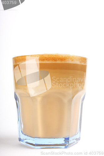 Image of coffee on white