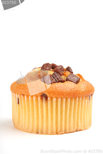 Image of muffin on white