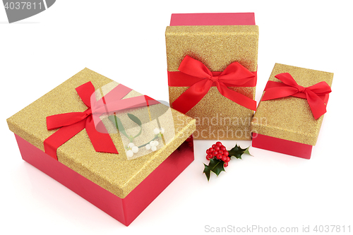 Image of Christmas Gift Boxes