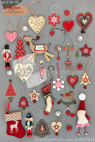 Image of Old Fashioned Christmas Decorations