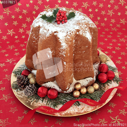 Image of Pandoro Christmas Cake