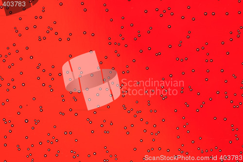 Image of red bubbles