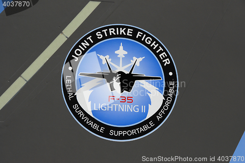 Image of F-35 warplanes