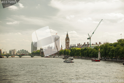 Image of Houses of Parliament and Westminster bridge