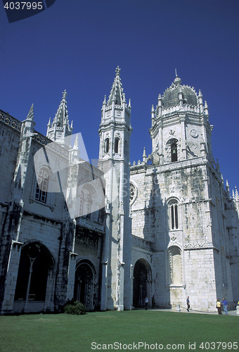 Image of EUROPE PORTUGAL LISBON BELEM JERONIMOS MONASTERY