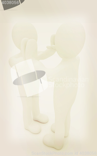 Image of . 3D illustration. Vintage style.