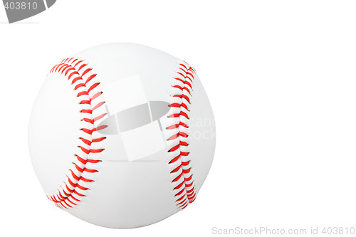 Image of Baseball isolated on white