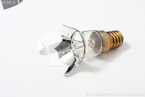 Image of broken lightbulb