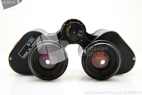 Image of vintage binauculars