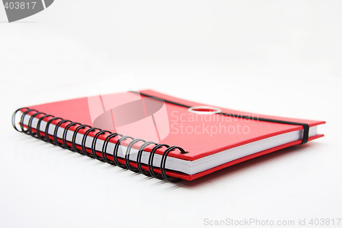 Image of closed notebook