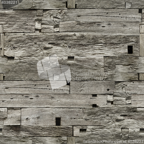 Image of Wooden Wall Seamless Texture