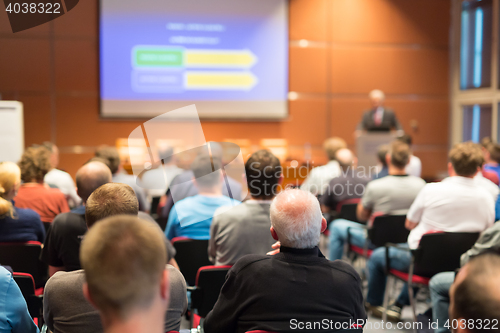 Image of Audience in the lecture hall.