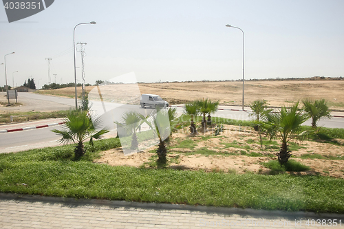 Image of Tunisian crossroad