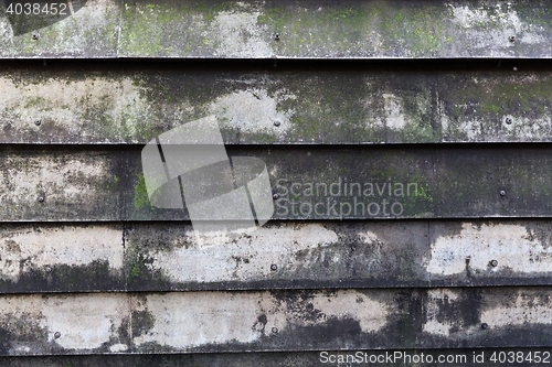 Image of close up of old shutter