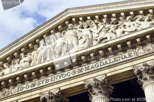 Image of Details of La Madeleine church