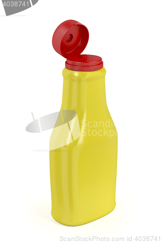 Image of Open bottle for mustard or mayonnaise