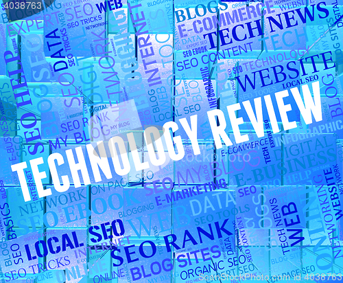 Image of Technology Review Shows Evaluation Appraisal And Electronic