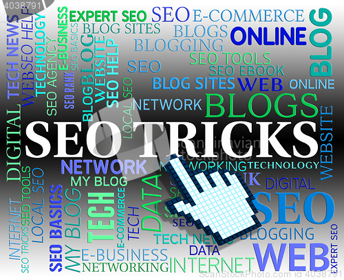 Image of Seo Tricks Represents Search Engine And Idea