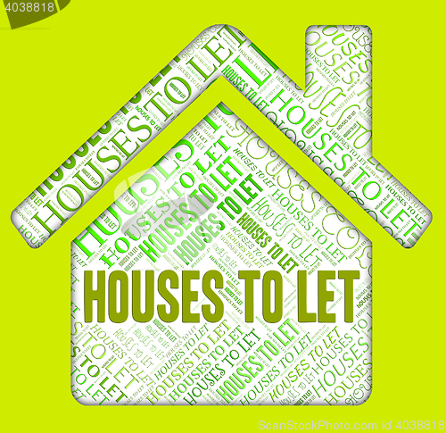 Image of Houses To Let Represents For Rent And Home