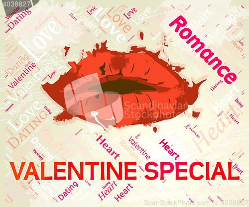 Image of Valentine Special Means Valentines Day And Bargain