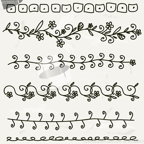 Image of hand drawn dividers