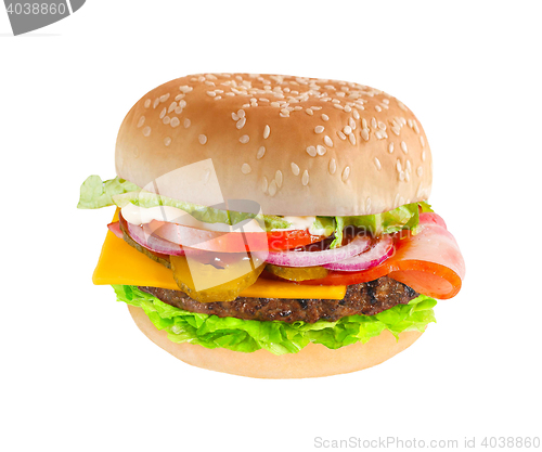 Image of Big hamburger