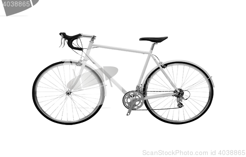 Image of Bicycle isolated on white