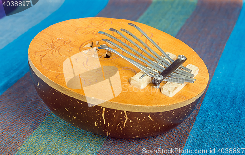 Image of African Kalimba Closeup