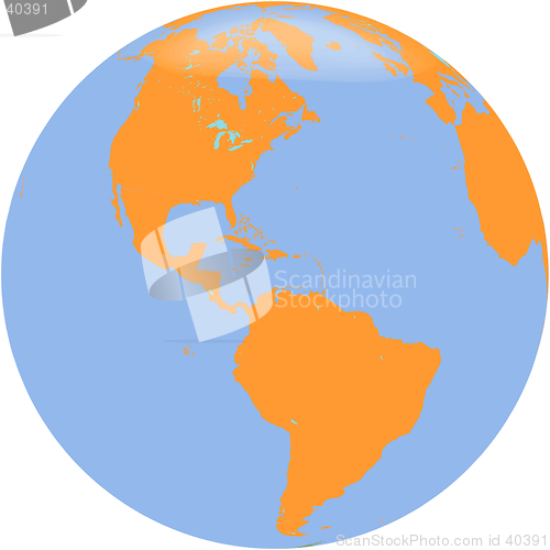 Image of Very Detailed Globe