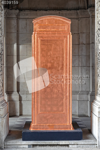 Image of Copper Telephone Box