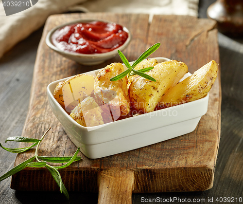 Image of bowl of roasted potatoes