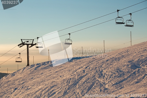 Image of Ski Lift Afternoon