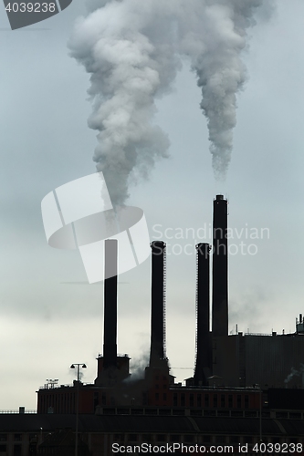 Image of Smoking power plant