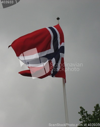 Image of Large norwegian flag